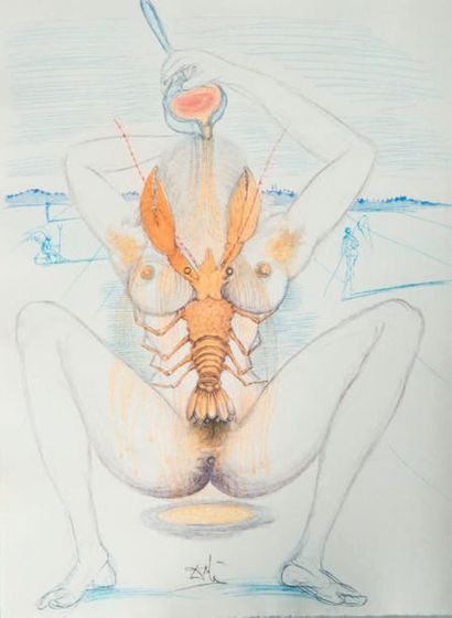 [DALI].
Dali illustre Casanova. Paris, Au...