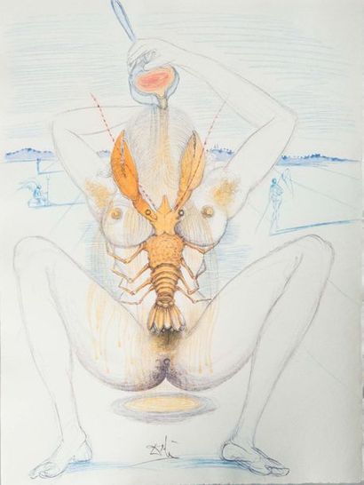 [DALI].
Dali illustre Casanova. Paris, Au...