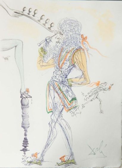 [DALI].
Dali illustre Casanova. Paris, Au...