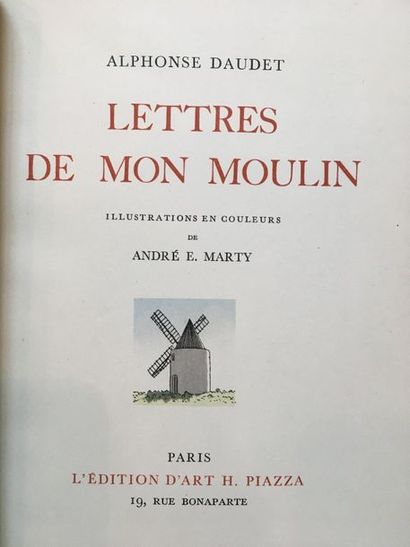 DAUDET (Alphonse).
Lettres de mon moulin....
