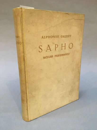DAUDET (Alphonse).
Sapho. Moeurs parisiennes....