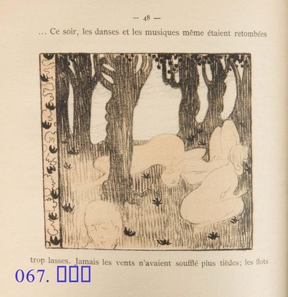 GIDE (André).
Le Voyage d'Urien. Paris, Librairie...