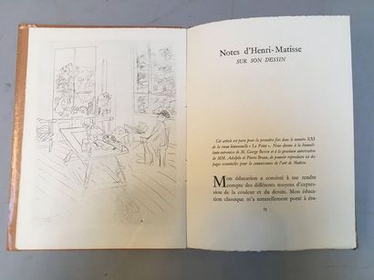 MATISSE (Henri).
Dessins. Paris, Louis Carré,...
