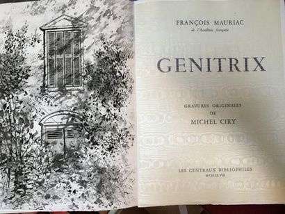 MAURIAC (François).
Pages de journal. Monaco,...