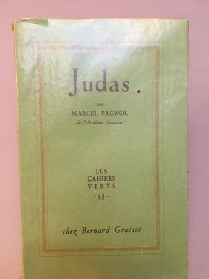 PAGNOL (Marcel).
Judas. Paris, Bernard Grasset,...