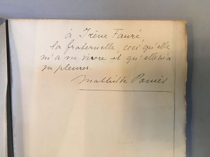 POMÈS (Mathilde).
Ferveur. Paris, À La Jeune...
