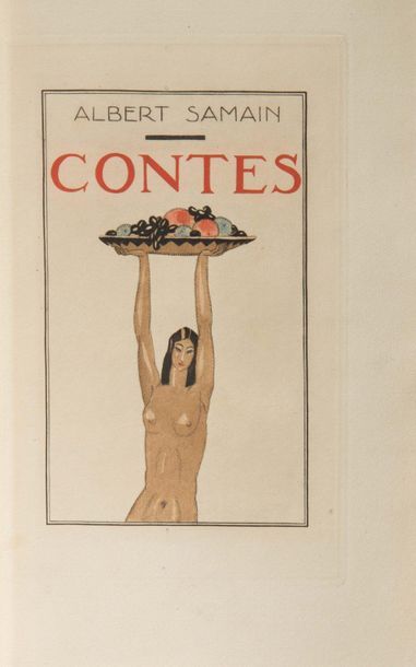 SAMAIN (Albert).
Contes. Xanthis. Divine...