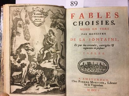 LA FONTAINE (Jean de).
Selected fables, set...