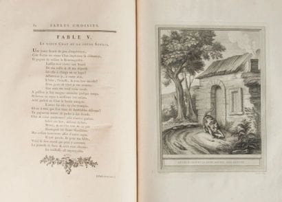 LA FONTAINE (Jean de).
Selected fables, set...