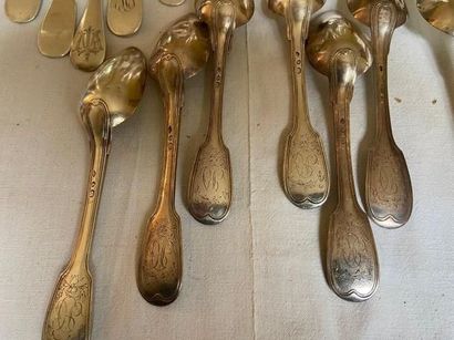 Set in silver 950 °/°°°° including a suite...