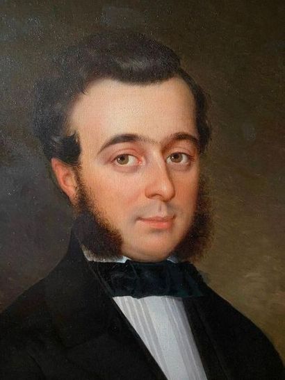Mid 19th century school

Portrait man and...