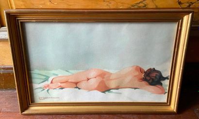 Lying Nude

Watercolour on paper

signed...