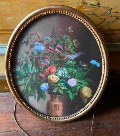 School of the end of the XIXth century

Bouquet...