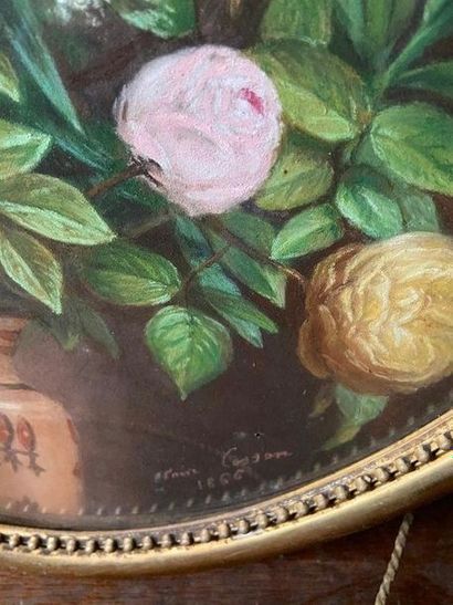 School of the end of the XIXth century

Bouquet...