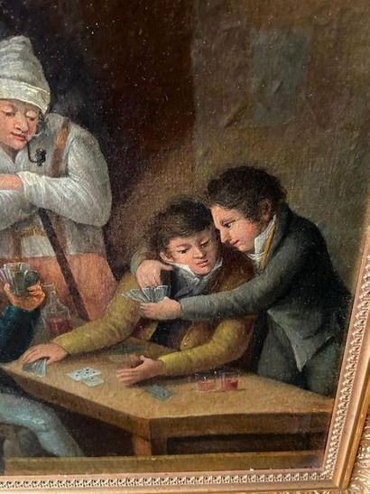 School of the XIXth century

Card Players

Oil...