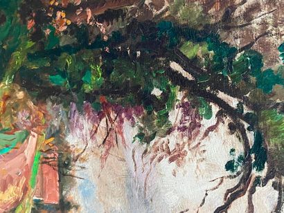 The path

The barn

Oil on panel and oil...