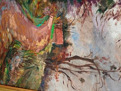 The path

The barn

Oil on panel and oil...