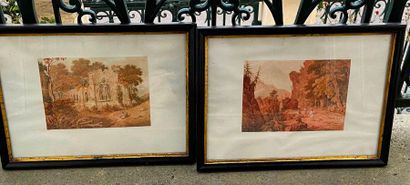 2 framed pieces

landscapes

15 x 20 cm 

(sold...