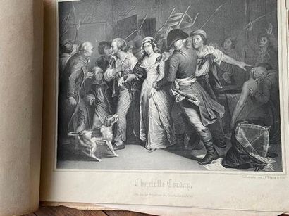 A set of political engravings, portraits...