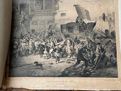 A set of political engravings, portraits...