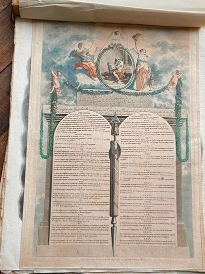 A set of political engravings, portraits...