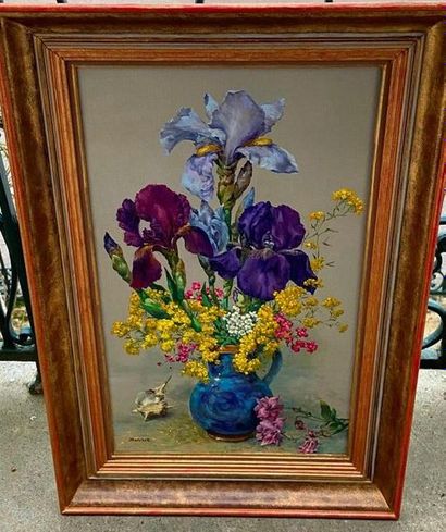 Bouquet of flowers

oil on canvas

signed...