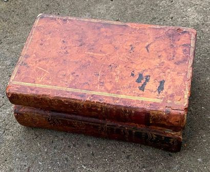 Music box in the shape of a book, trompe...