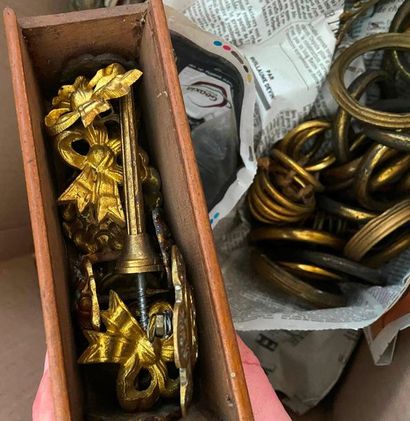 Batch: rings, various curtain ties...Etc...

(sold...