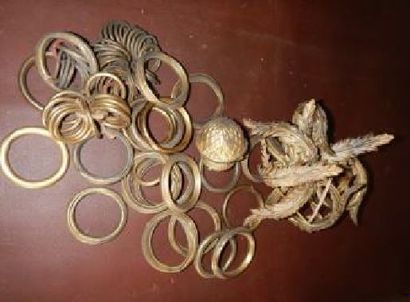 Batch: rings, various curtain ties...Etc...

(sold...