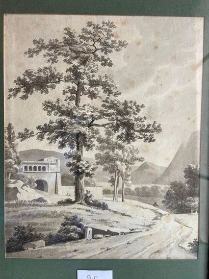 Neoclassical landscape

Ink bleach on paper

26...