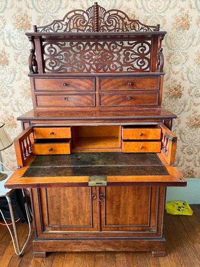 Meuble vitrine bureau 

H : 153 x 81 x 42...