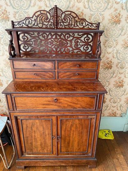 Meuble vitrine bureau 

H : 153 x 81 x 42...