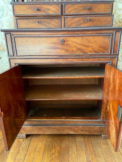 Meuble vitrine bureau 

H : 153 x 81 x 42...