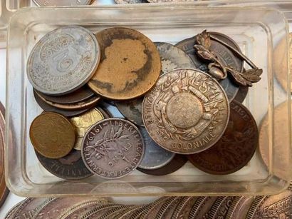 Lot de pièces dont 20 Francs 1933, 1934,1938,...