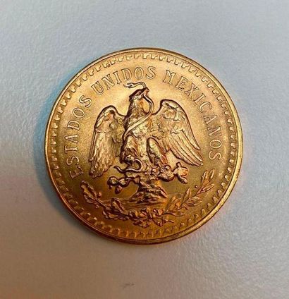 Une pièce de 50 pesos or mexicain

(vendu...