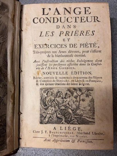 [CORET (Jacques)]. L’Ange conducteur dans...
