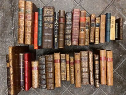									
Important lot de livres reliés....