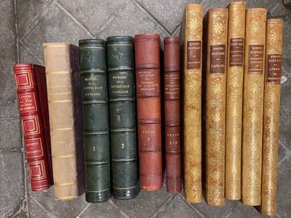 									
Important lot de livres reliés....