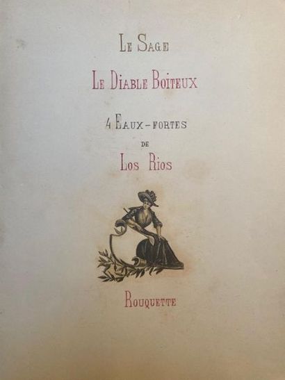 Le Sage, Le Diable Boiteux et Estevanille...