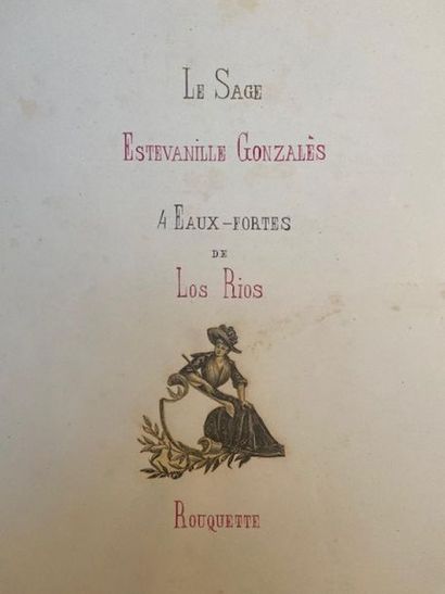 Le Sage, Le Diable Boiteux et Estevanille...