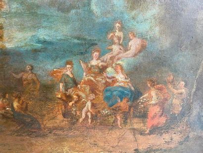 19th century school 

Triumph of Flora, allegorical...