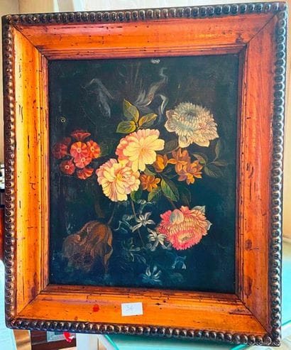 Bouquet of flowers 

Oil on canvas

Pine...