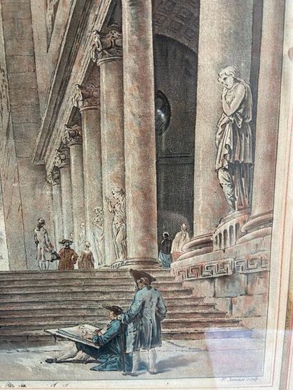 According to Hubert ROBERT

Ruins

Engraving

30...