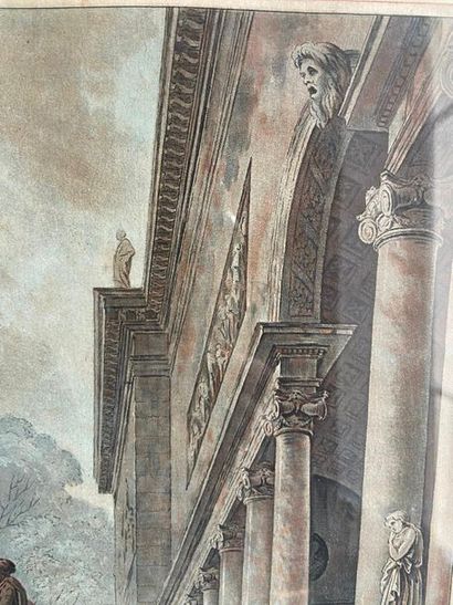 According to Hubert ROBERT

Ruins

Engraving

30...