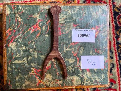 Set of 4 boxes 

Young woman, after Ingres,...