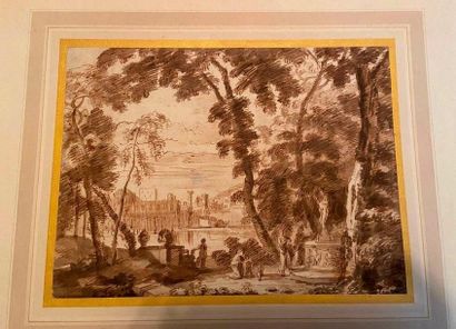 Paysage à l'Antique

encre sépia et encre...