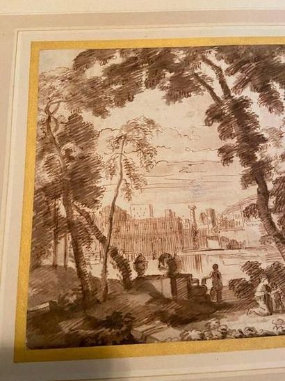 Paysage à l'Antique

encre sépia et encre...
