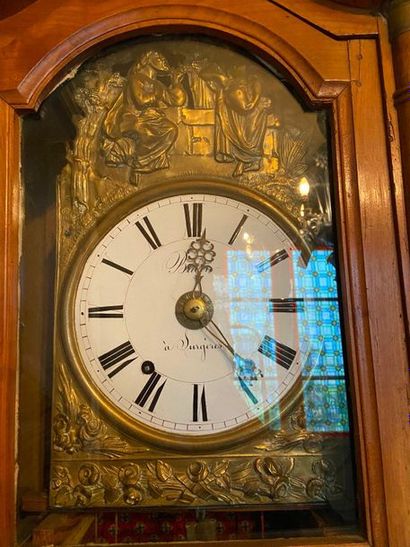 Pendule de parquet 

XIXème

H : 223 cm 

(vendu...