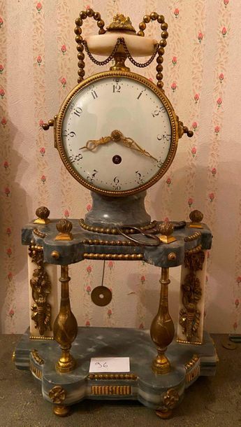 Pendule portique

Style Louis XVI, vers 1800

H:...