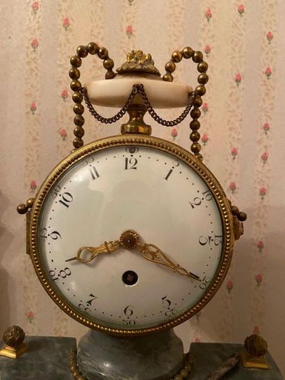 Pendule portique

Style Louis XVI, vers 1800

H:...